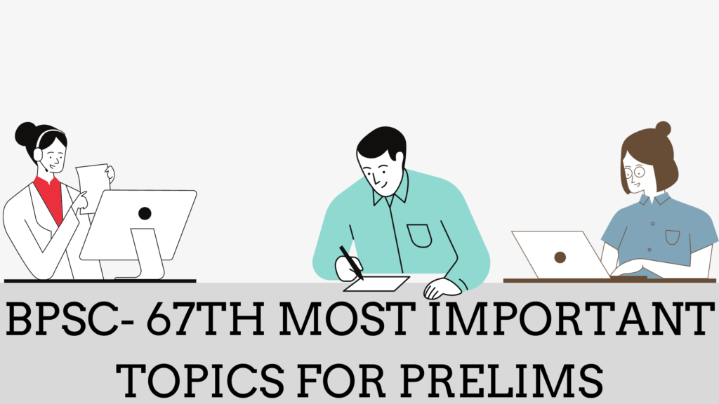 BPSC 67th 2021-22 Important Topics For Prelims.